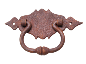 PUXADOR 24MG CURVELO - RÚSTICO