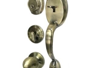 Fechadura para Porta de Entrada Antique 70mm Comum Blim Blim Arouca